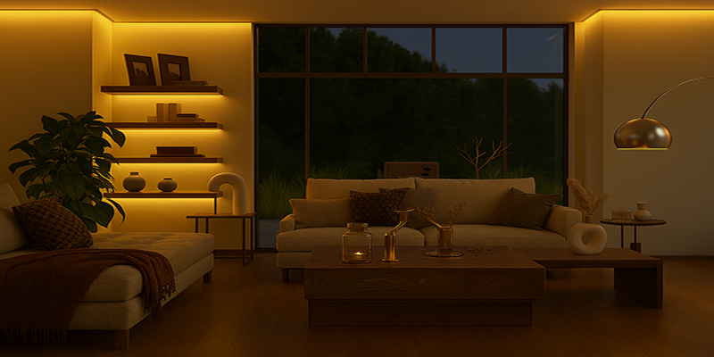 Dim to Warm LED Lights