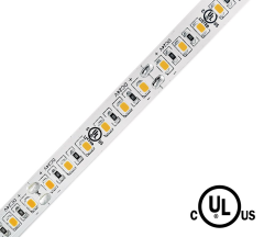 24V DC - 2835 Indoor LED Tape Light 160 LEDs/M - 3000K Warm White - 30.5M (100') Wholesale roll