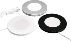 24V Magnetic LED Puck Light – Ultra Slim RD6 – 170 lm – High CRI - Cabinet & Display LED Lights