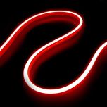 24V RGB color changing neon in red