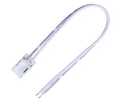 COB Strip Solderless Connectors on One End - SC2 - 24" Wire Lead - Flexible LED Strip Lights