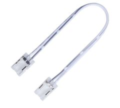 COB Strip Solderless Double Connector for Corners -  SC3 - 12" Wire Joiner - Flexible LED Strip Lights
