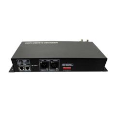 24 Channel DMX Decoder controls low voltage RGB lighting with DMX512 controls.