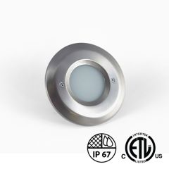 Round Window LED Step Light