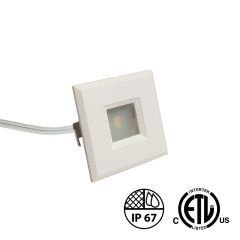 RD12 0.5W White Square Trim