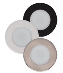 12V Magnetic LED Puck Light – Ultra Slim RD6 – 170 lm – High CRI - Cabinet & Display LED Lights